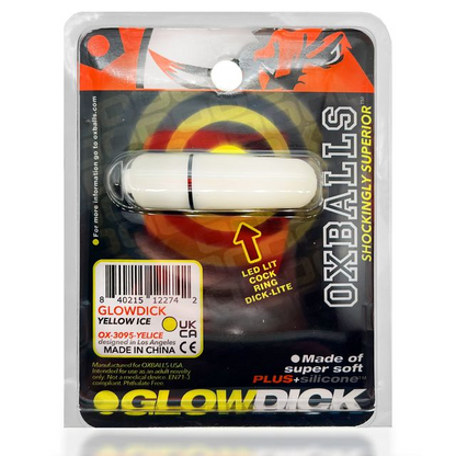 OxBalls GLOWDICK, cockring with LED